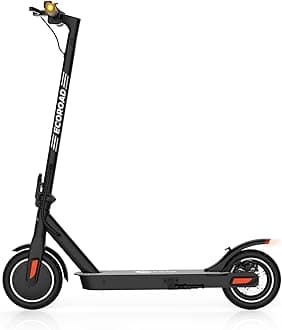 Electric Scooter for Adults, 15-30Miles Long Range Electric Scooters, 500W Peak Motor & 19-21MPH Adults Commuting Scooters, 8.5" & 10" Tires, Lightweight Foldable E-Scooter with Turn Signals