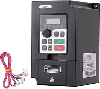 QNK 3KW 4HP 220V AC 14A VFD Converter Single to 3 Phase Inverter Variable Fre...