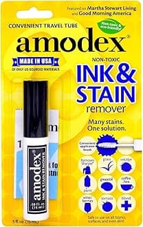Amodex Ink & Stain Remover 0.5Oz Bottle (Pack of 2)