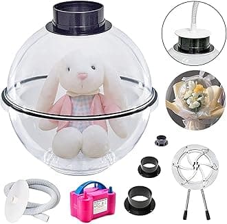Balloon Stuffing Machine - Electric Balloon Pump & Tool Kit for Valentine, Wedding, Birthday Decor