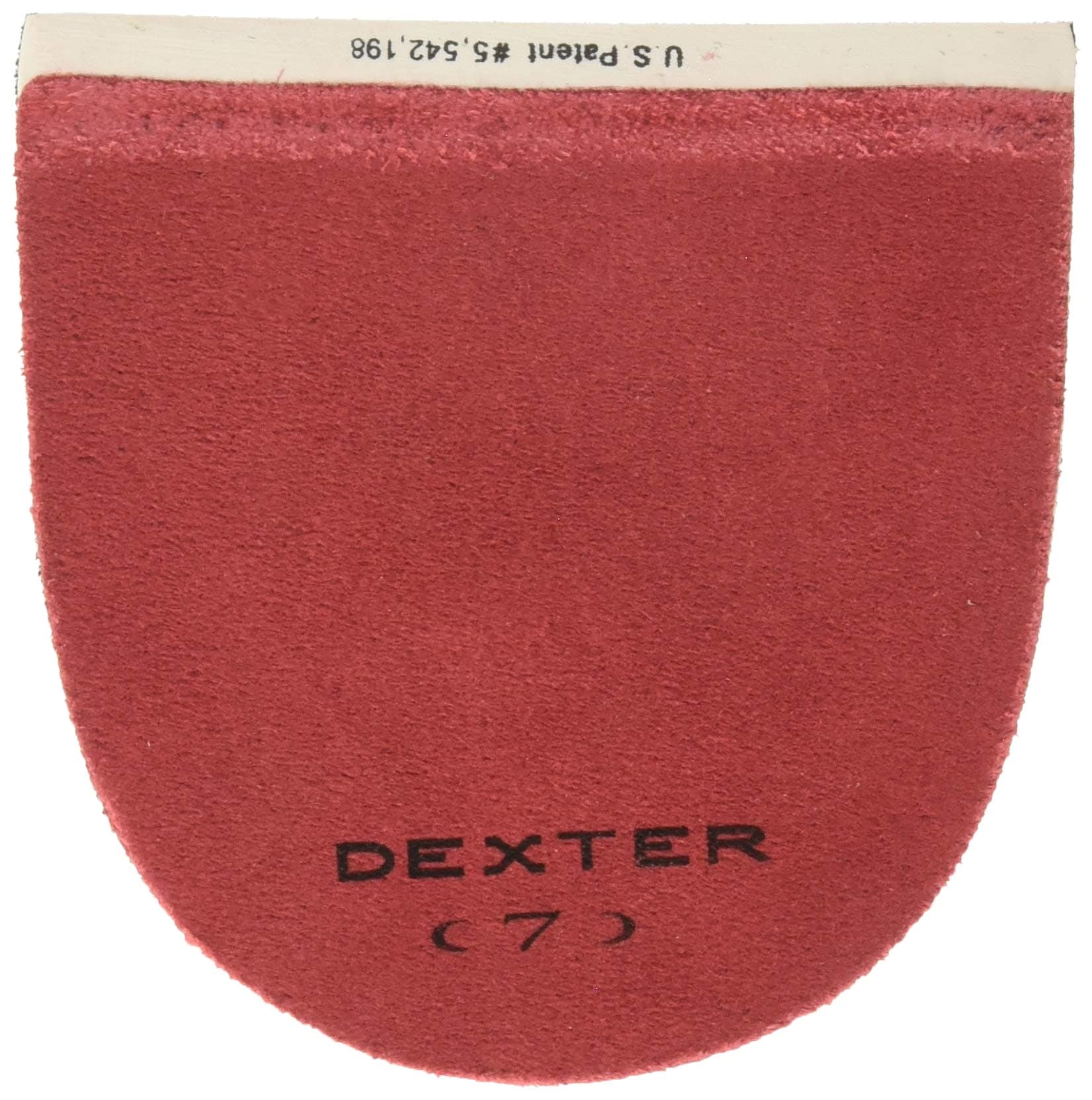 Dexter H7 Red Leather SST Heel- Cut to Fit (This Heel is Compatible with All Dexter Mens and Womens SST 5 and Higher Shoes.)